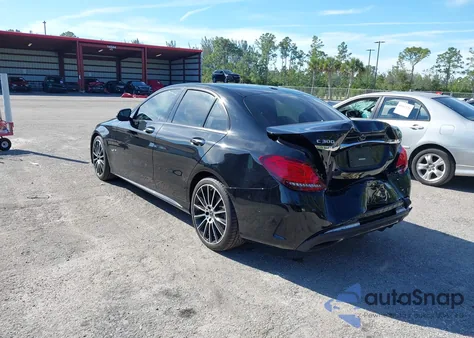 2019 Mercedes-Benz C 300 из США, поврежденный, VIN 55SWF8DB2KU295432